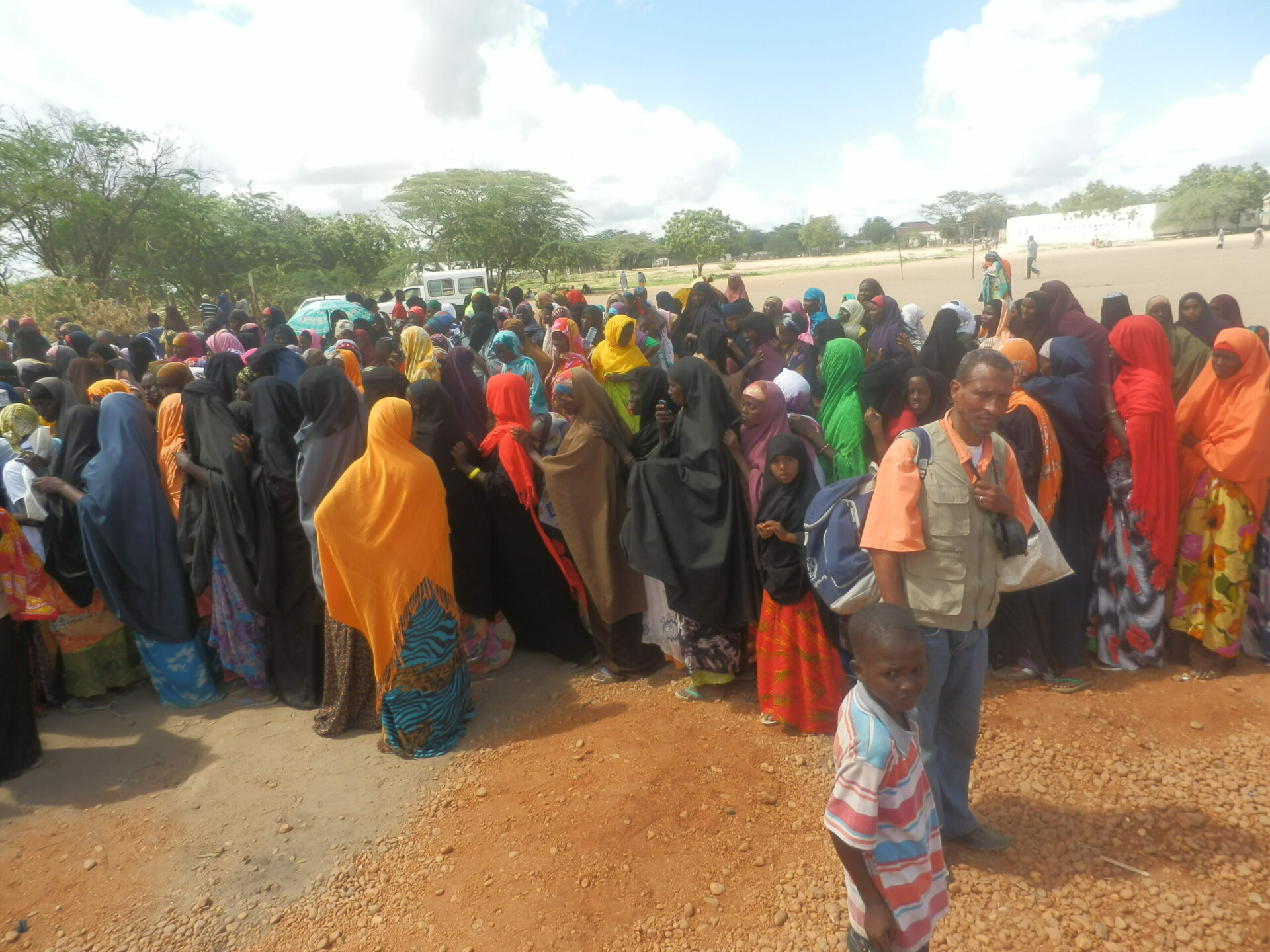 Baydhab IDP Camp Food Distribution 2017